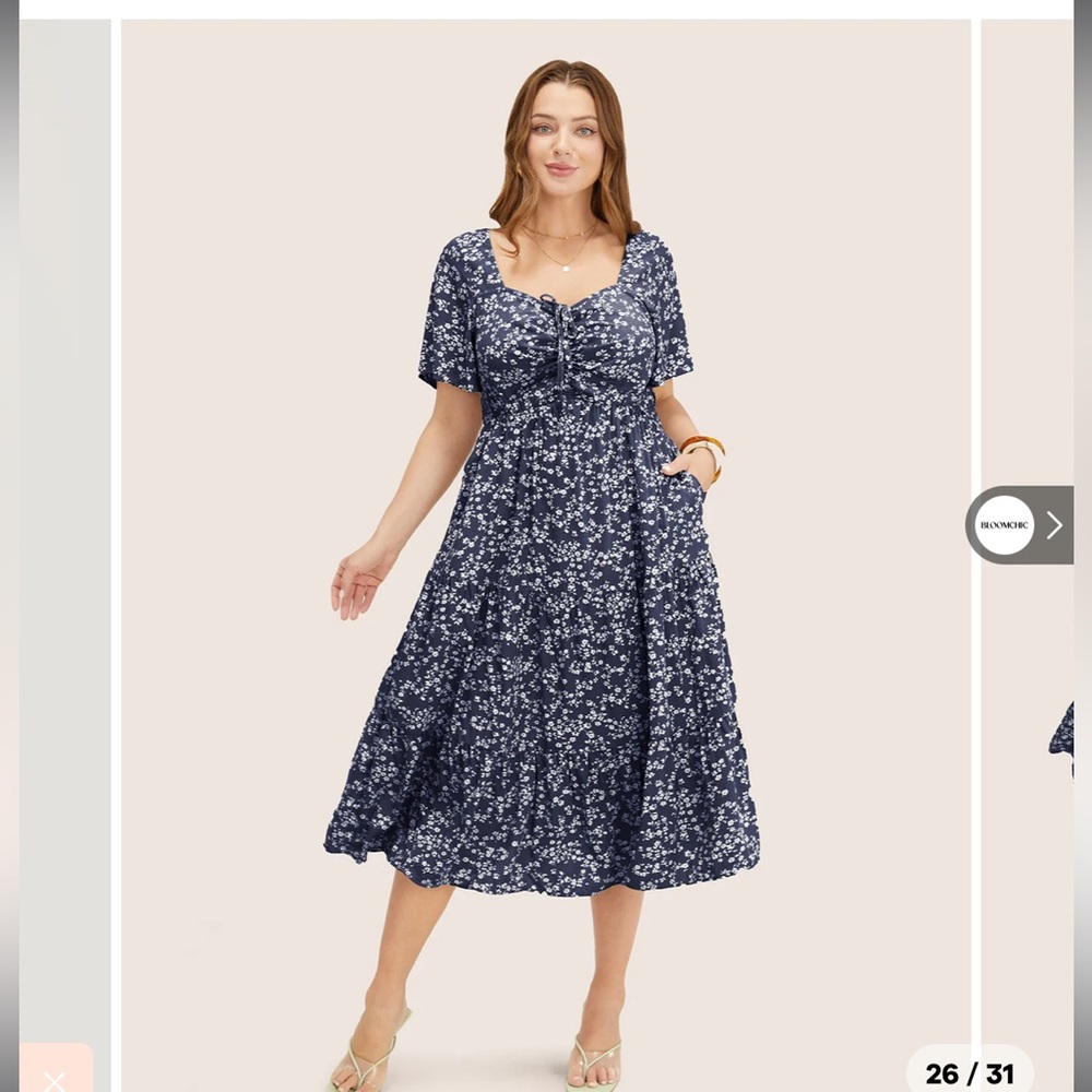 Floral Midi Dress
